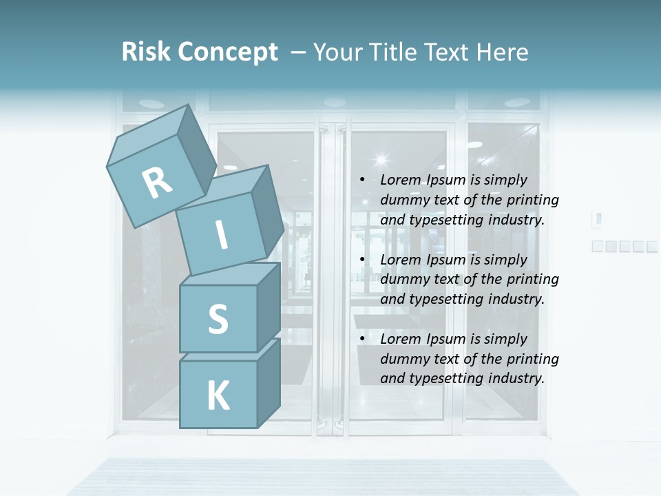 Wrought Subway Building PowerPoint Template