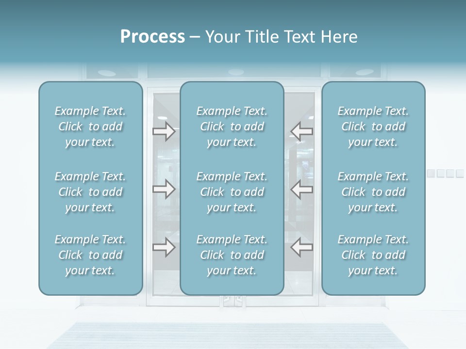 Wrought Subway Building PowerPoint Template