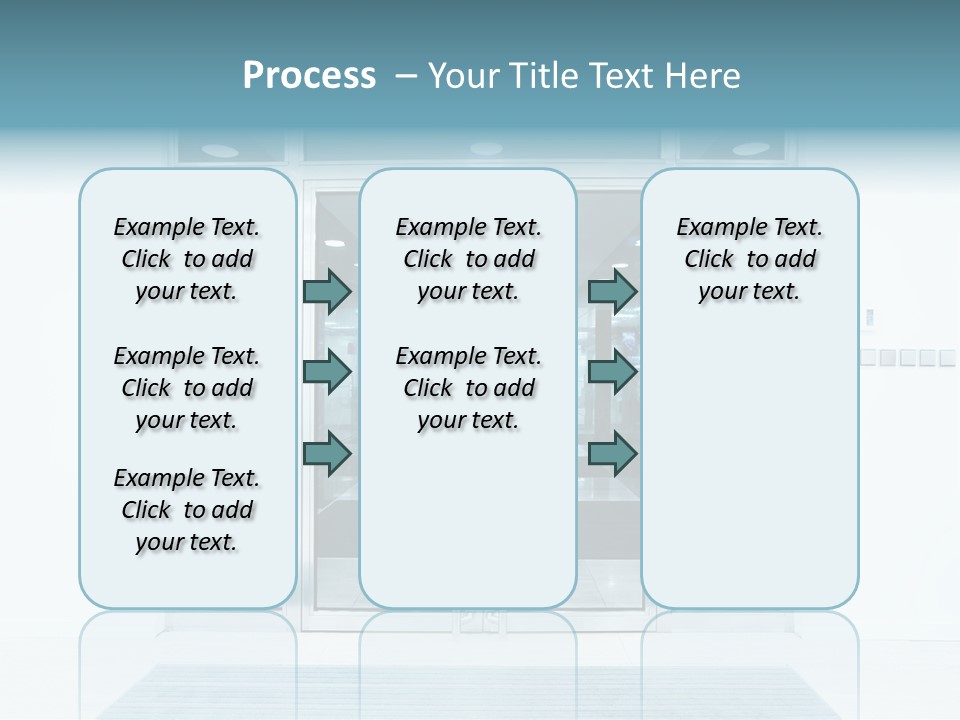 Wrought Subway Building PowerPoint Template