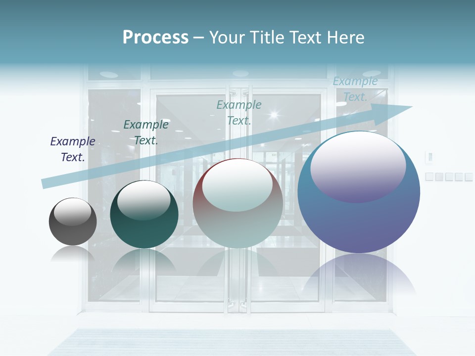Wrought Subway Building PowerPoint Template