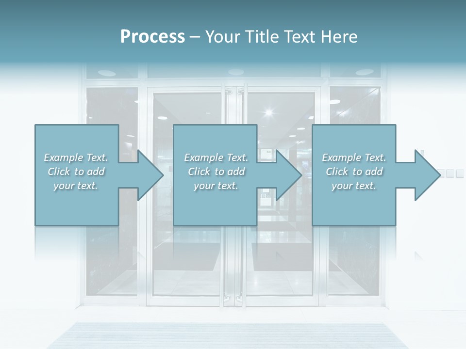 Wrought Subway Building PowerPoint Template