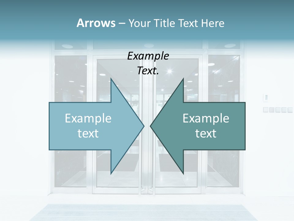 Wrought Subway Building PowerPoint Template