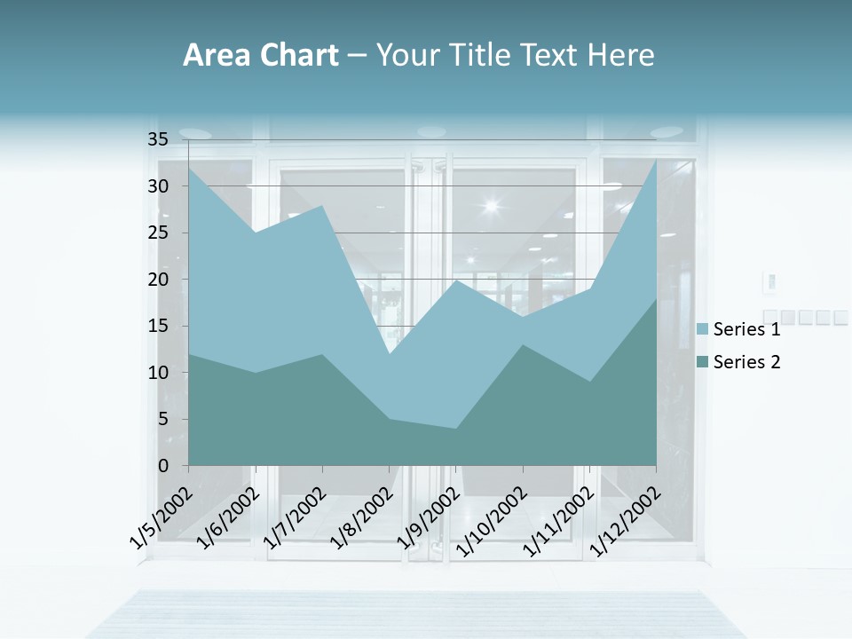 Wrought Subway Building PowerPoint Template