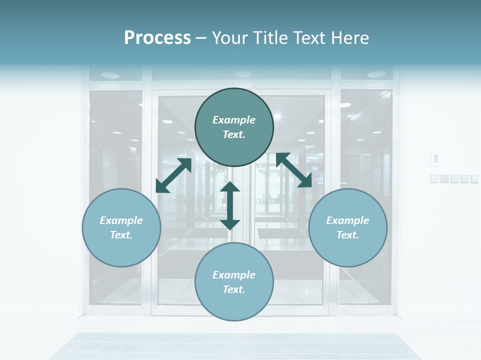 Wrought Subway Building PowerPoint Template