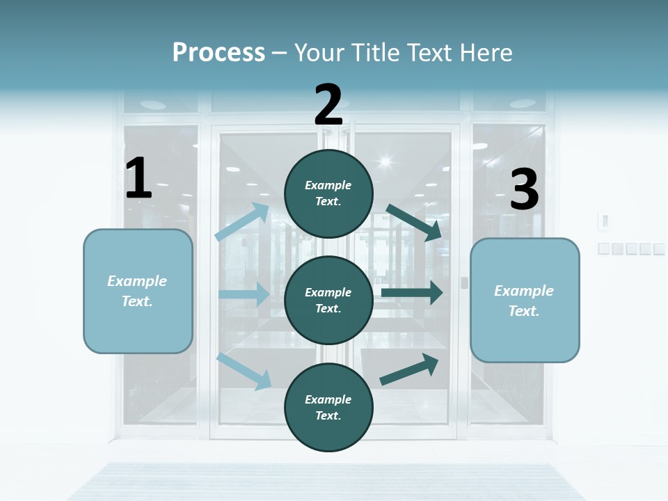Wrought Subway Building PowerPoint Template