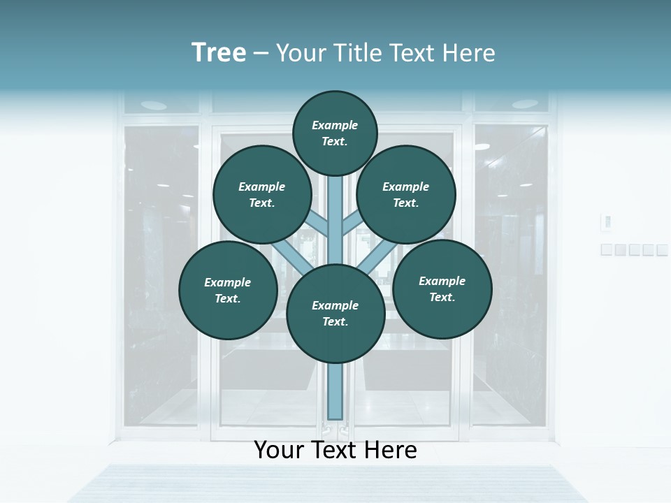 Wrought Subway Building PowerPoint Template