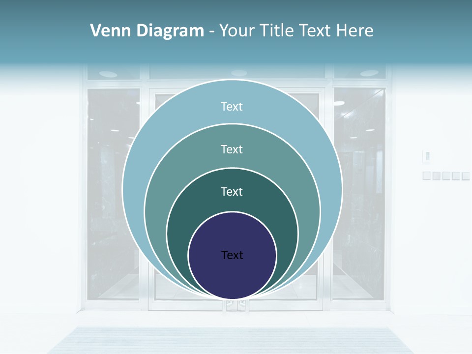 Wrought Subway Building PowerPoint Template