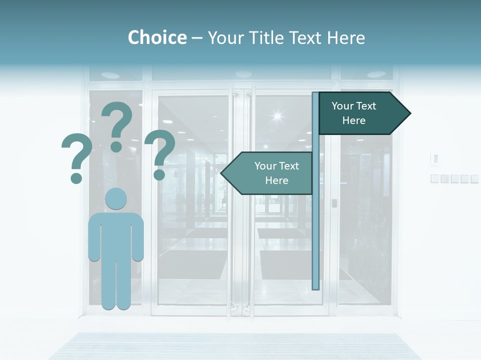 Wrought Subway Building PowerPoint Template