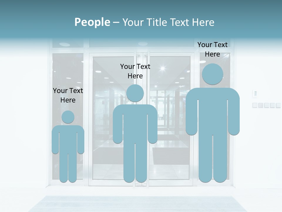 Wrought Subway Building PowerPoint Template