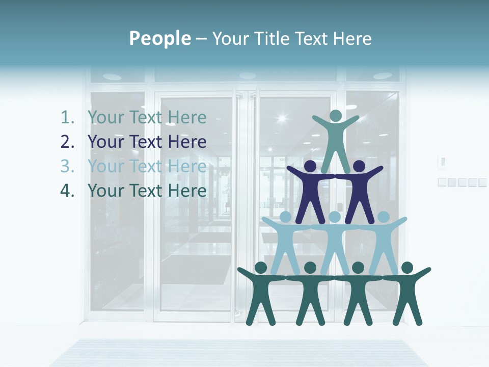 Wrought Subway Building PowerPoint Template