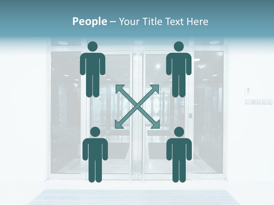 Wrought Subway Building PowerPoint Template