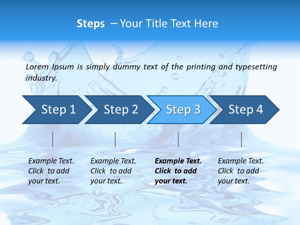 Tear Hygiene Food PowerPoint Template