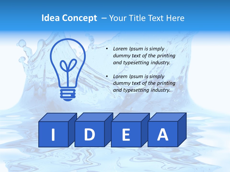 Tear Hygiene Food PowerPoint Template