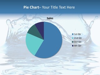 Mid Air Bubble Ripple PowerPoint Template