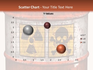 Drum Waste Warning PowerPoint Template