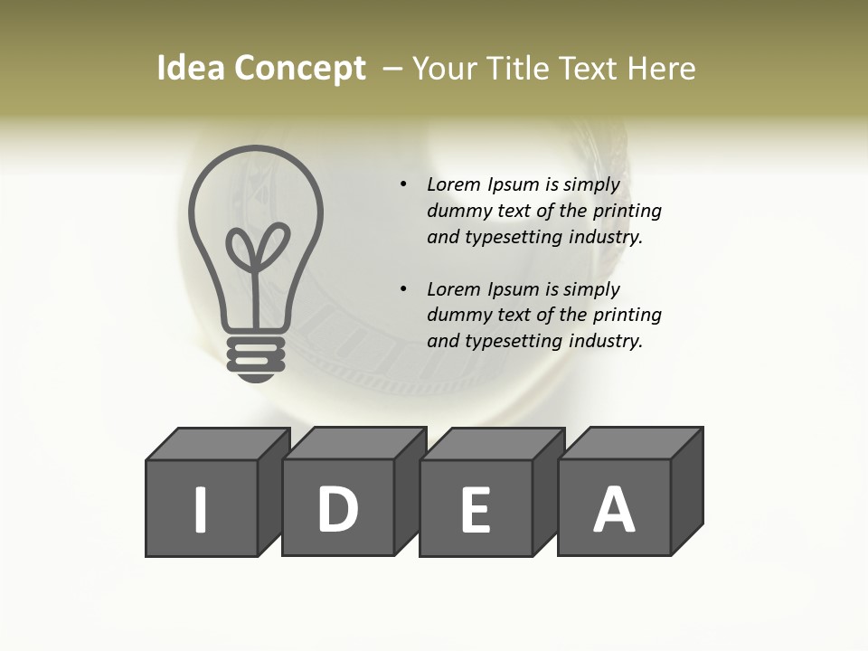 Bond Laundered Bank PowerPoint Template