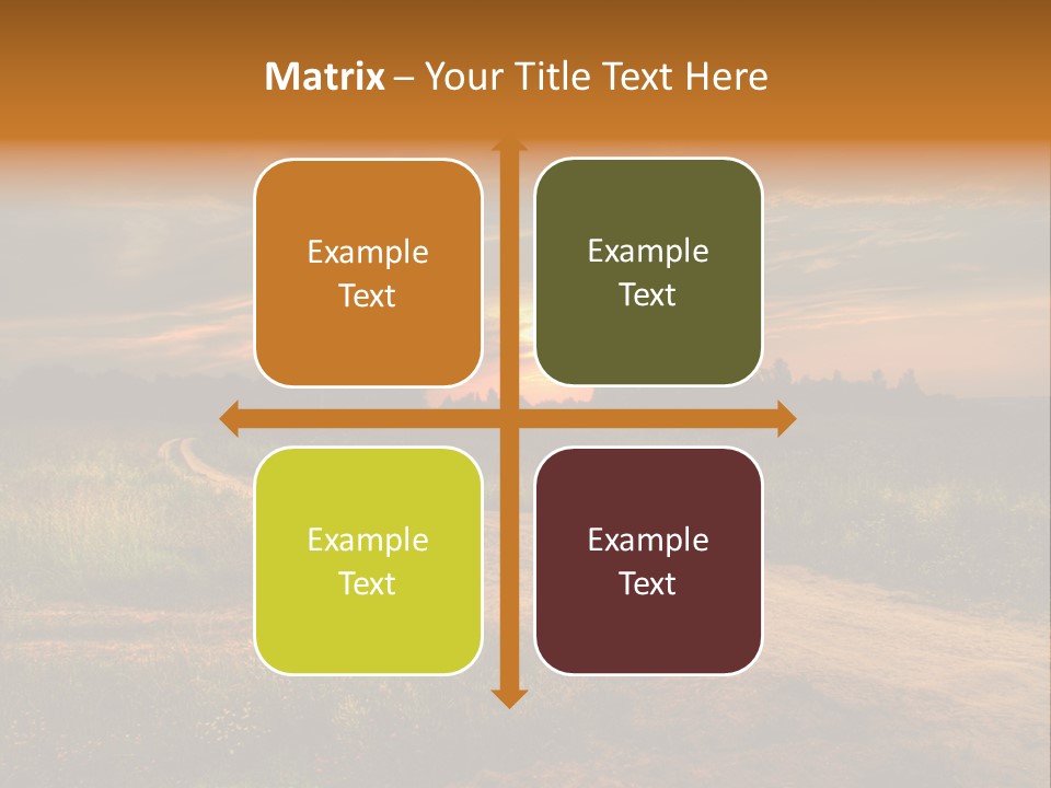 Females Portrait Teamwork PowerPoint Template