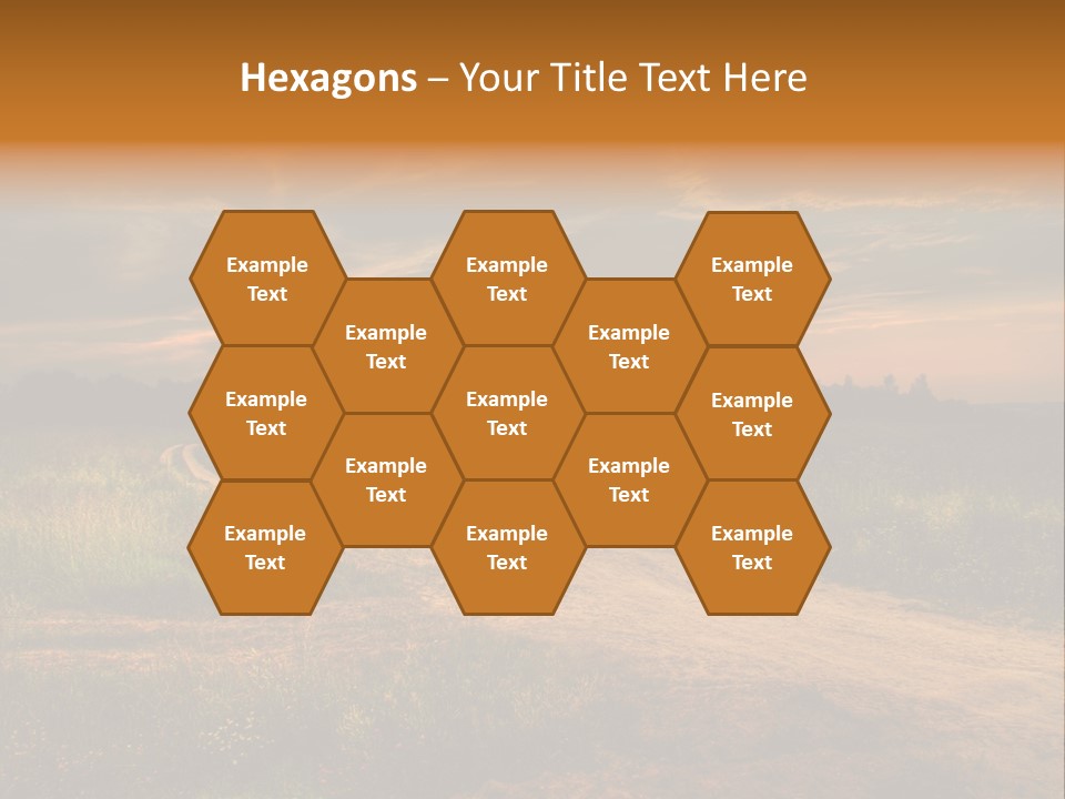 Females Portrait Teamwork PowerPoint Template