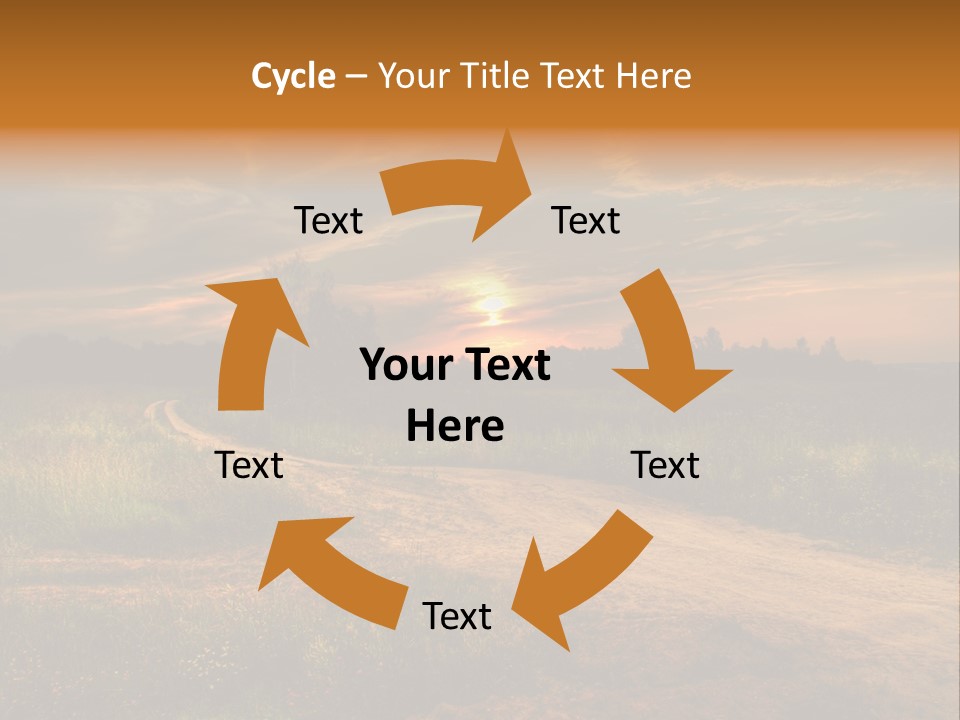 Females Portrait Teamwork PowerPoint Template