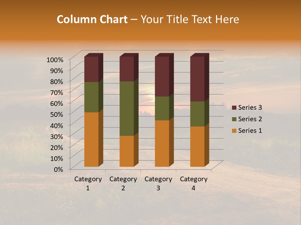 Females Portrait Teamwork PowerPoint Template