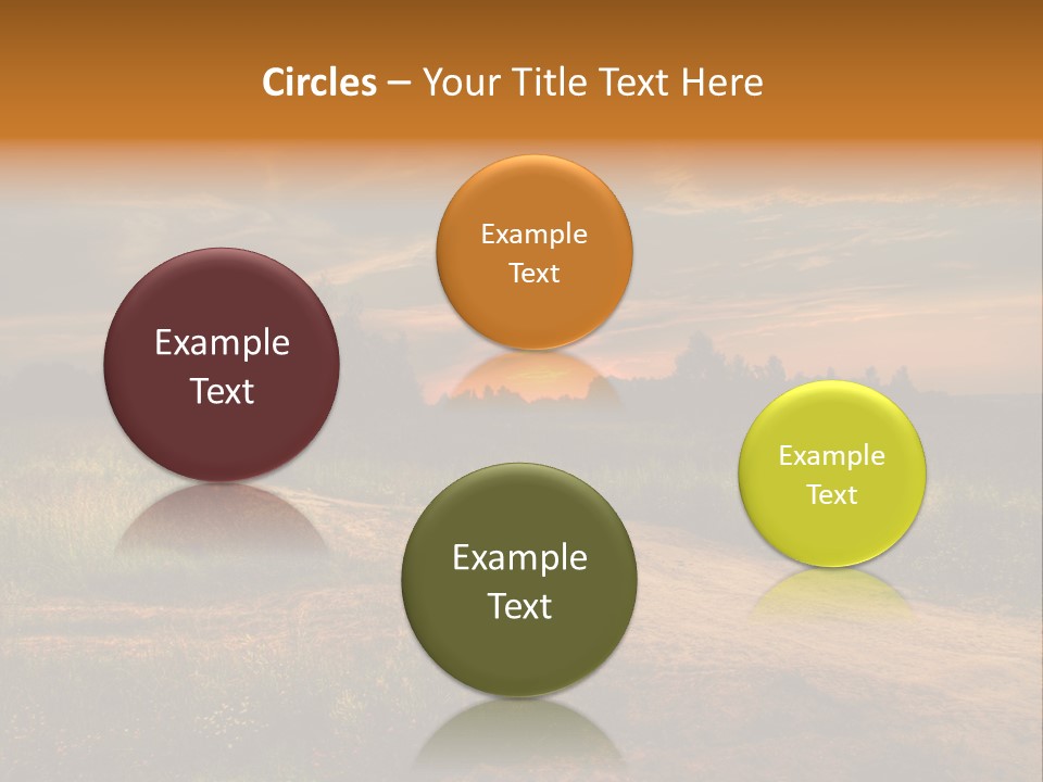 Females Portrait Teamwork PowerPoint Template