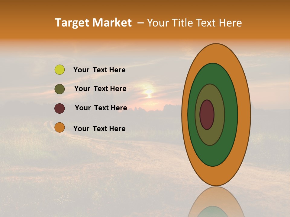 Females Portrait Teamwork PowerPoint Template