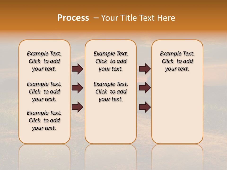 Females Portrait Teamwork PowerPoint Template