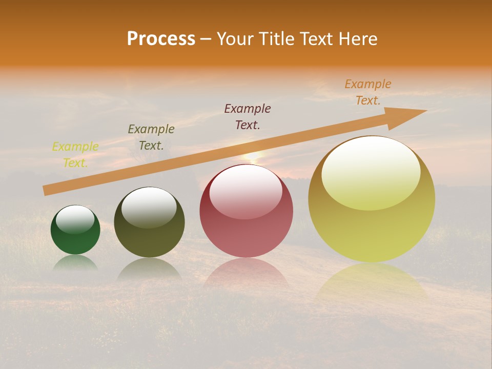 Females Portrait Teamwork PowerPoint Template