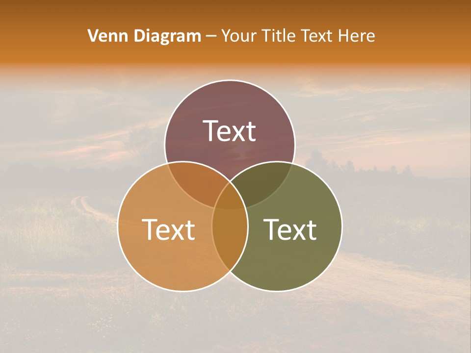 Females Portrait Teamwork PowerPoint Template