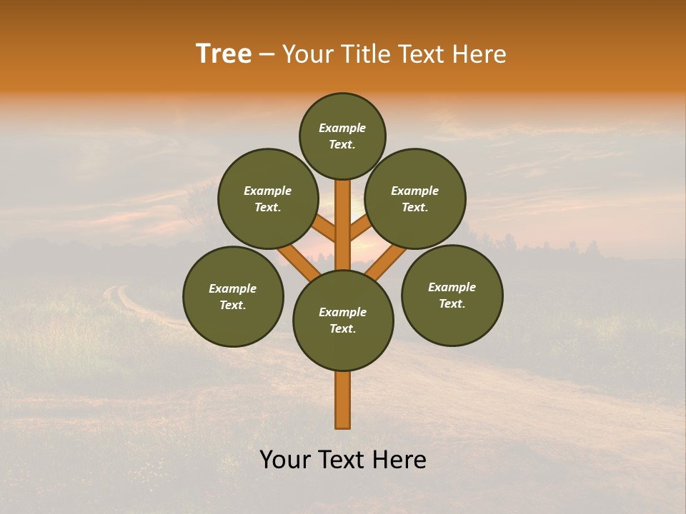 Females Portrait Teamwork PowerPoint Template