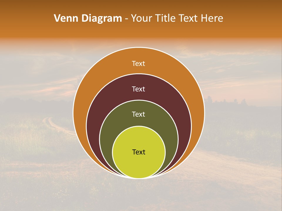 Females Portrait Teamwork PowerPoint Template