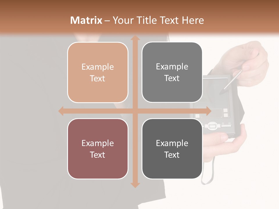 Worker Leadership Businessperson PowerPoint Template