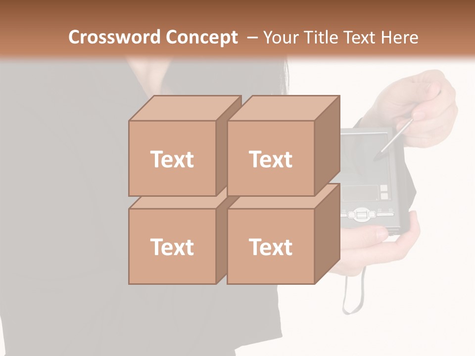 Worker Leadership Businessperson PowerPoint Template