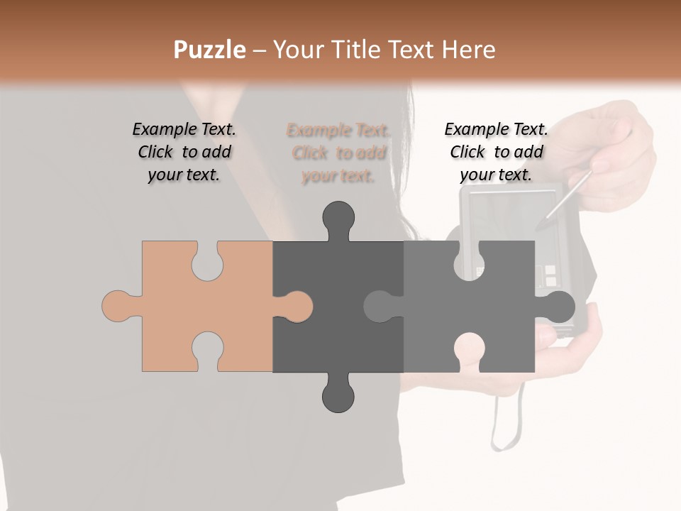 Worker Leadership Businessperson PowerPoint Template