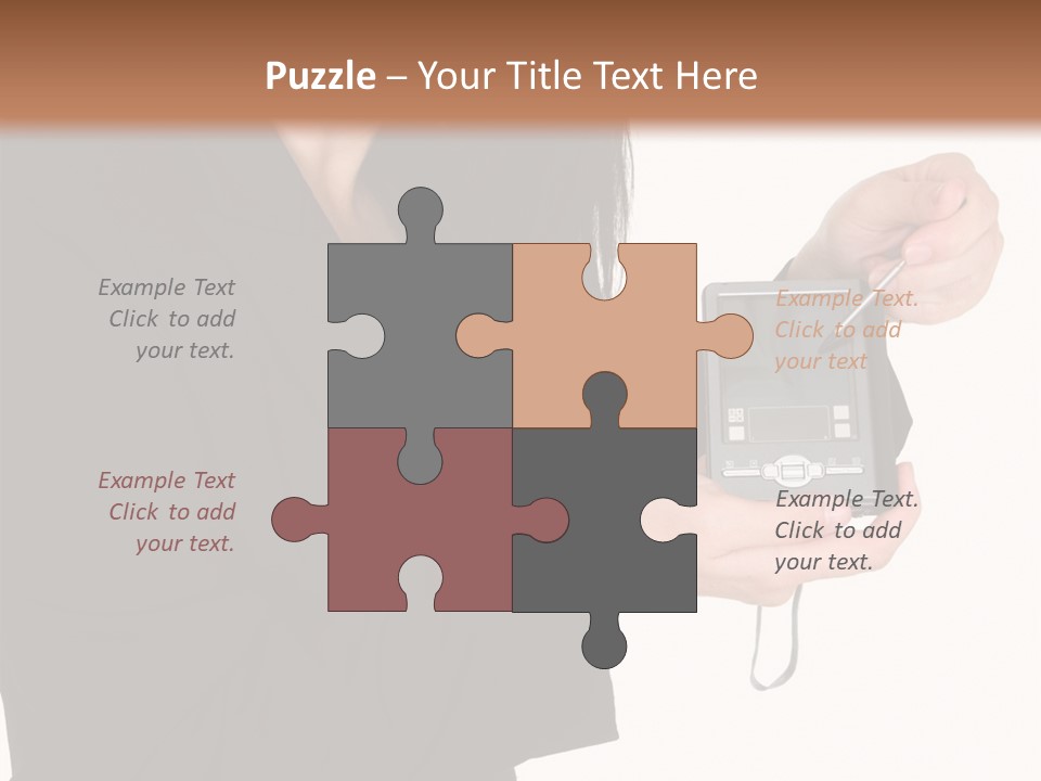 Worker Leadership Businessperson PowerPoint Template