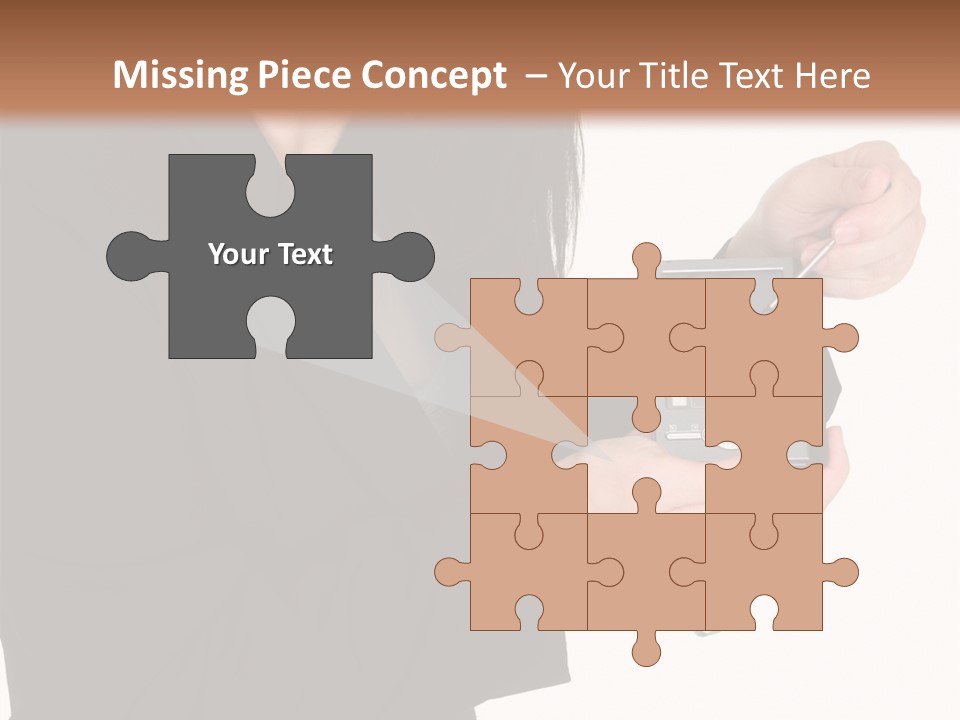 Worker Leadership Businessperson PowerPoint Template