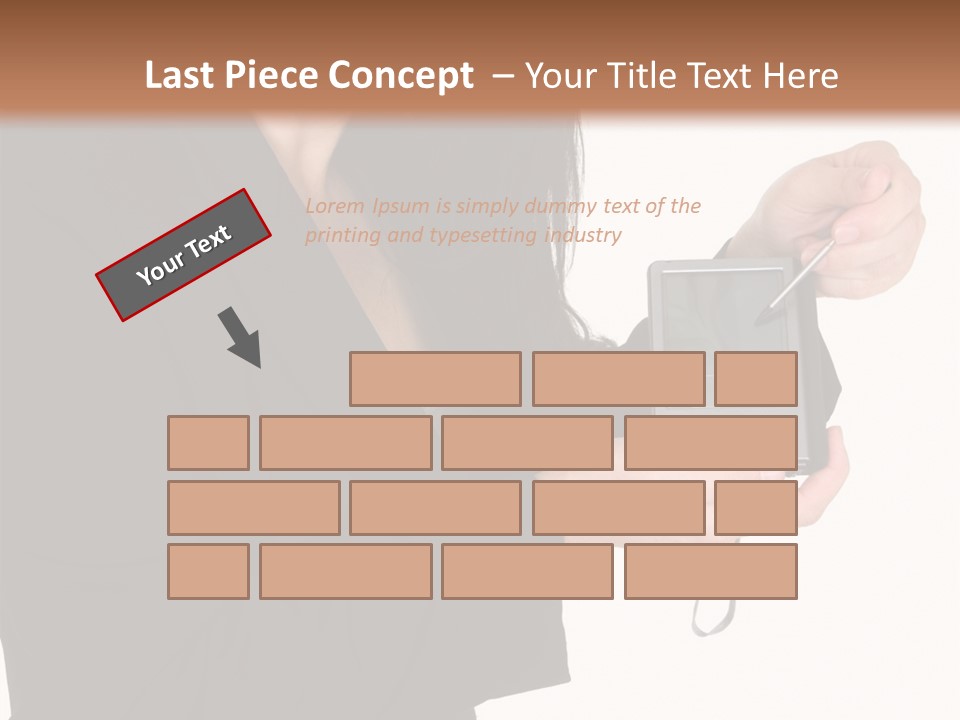Worker Leadership Businessperson PowerPoint Template