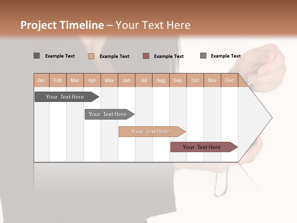 Worker Leadership Businessperson PowerPoint Template