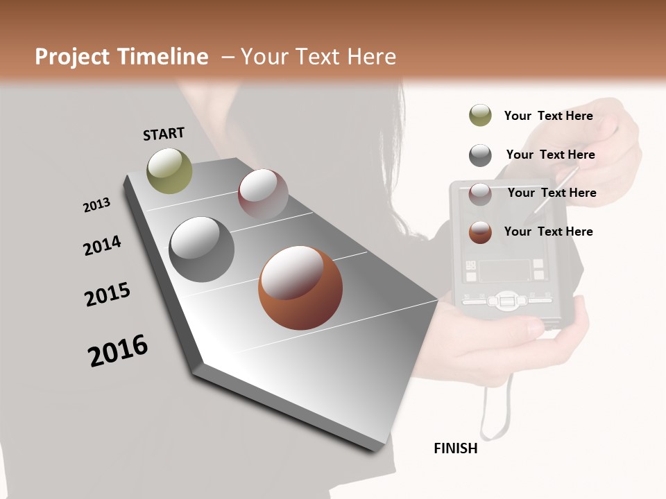Worker Leadership Businessperson PowerPoint Template
