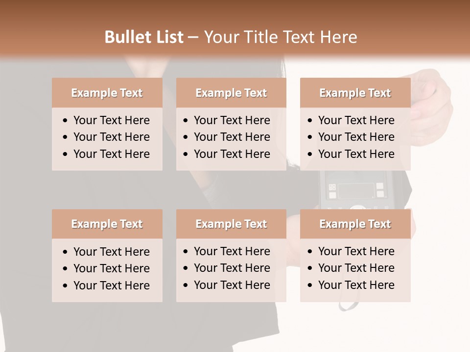 Worker Leadership Businessperson PowerPoint Template