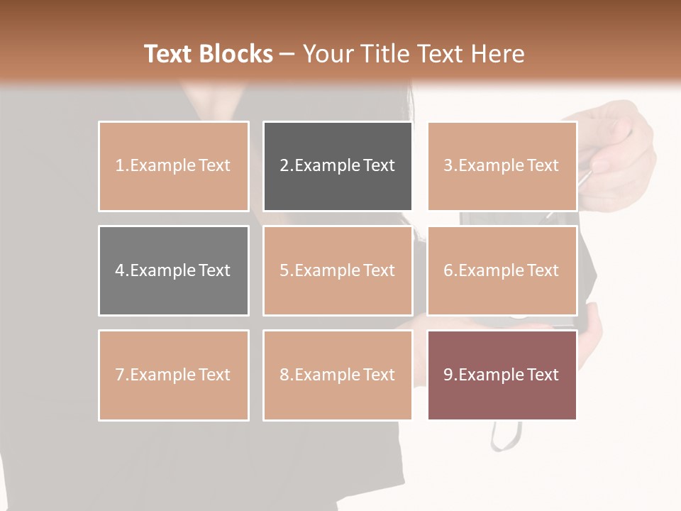 Worker Leadership Businessperson PowerPoint Template
