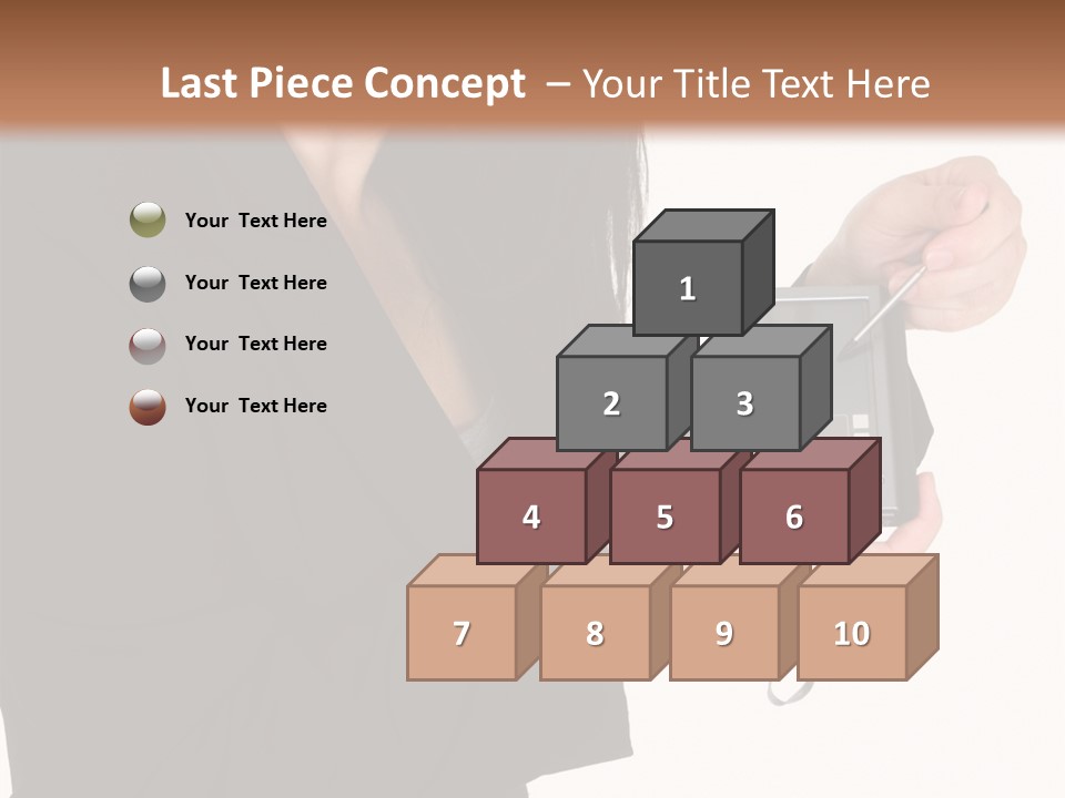 Worker Leadership Businessperson PowerPoint Template