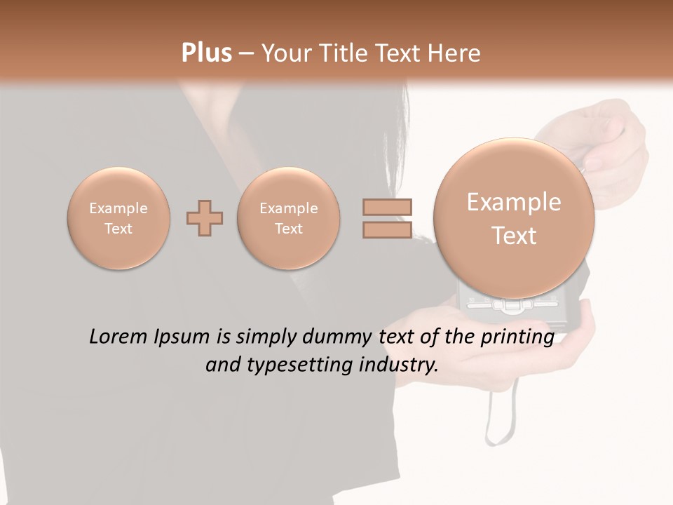 Worker Leadership Businessperson PowerPoint Template