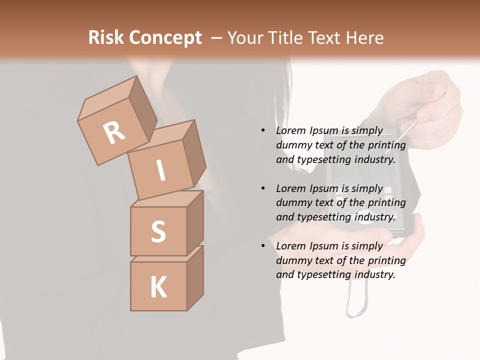 Worker Leadership Businessperson PowerPoint Template