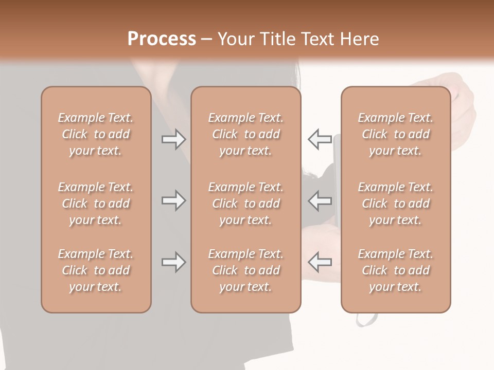 Worker Leadership Businessperson PowerPoint Template