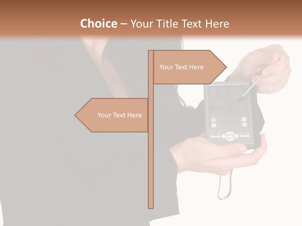 Worker Leadership Businessperson PowerPoint Template