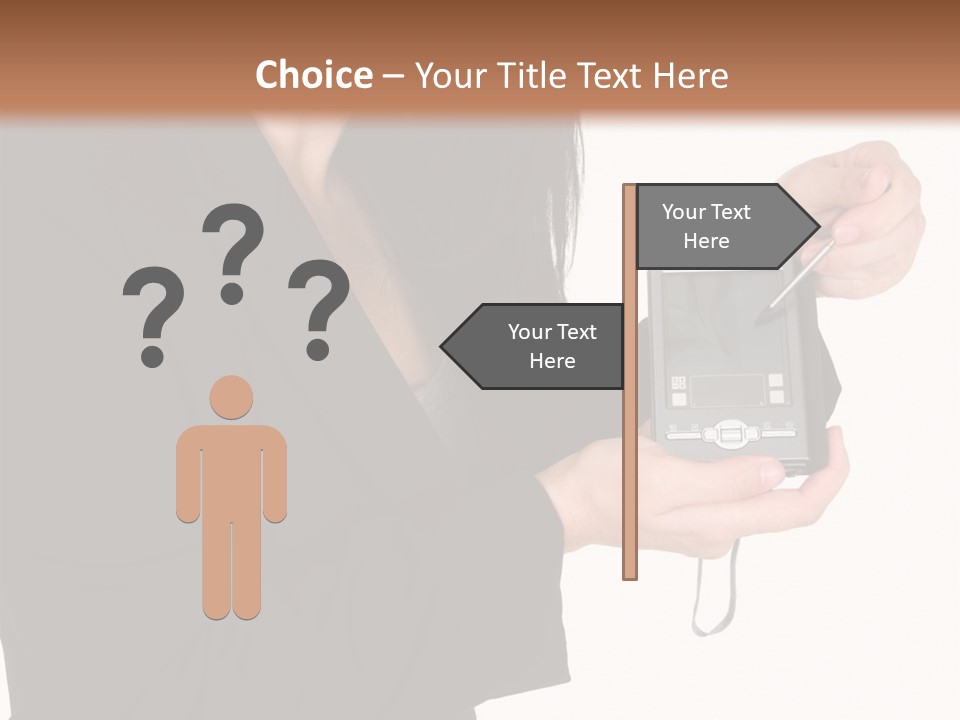Worker Leadership Businessperson PowerPoint Template
