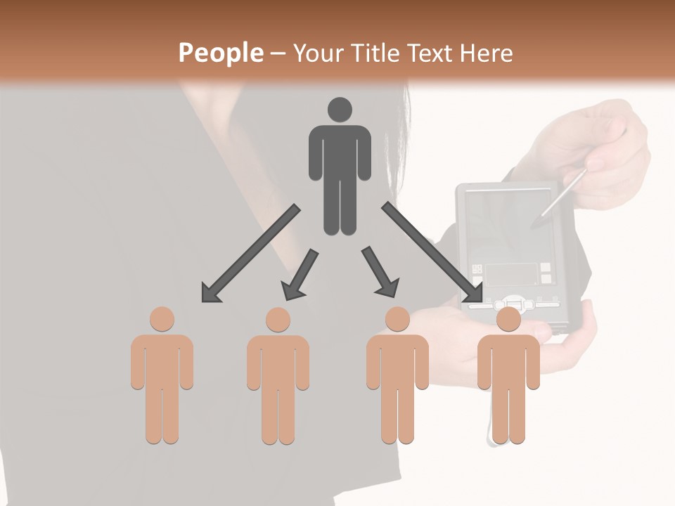 Worker Leadership Businessperson PowerPoint Template