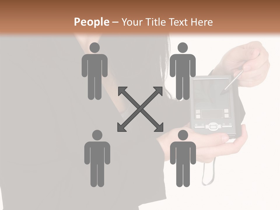 Worker Leadership Businessperson PowerPoint Template