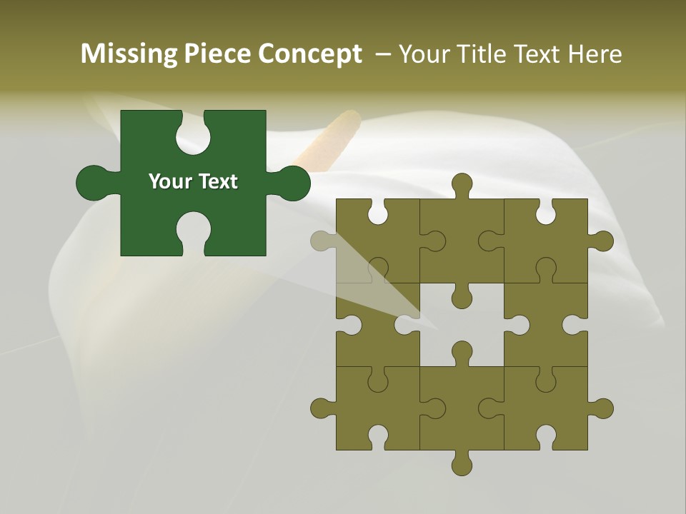 Calla Lily Botany Plant PowerPoint Template